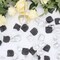 900PCS Silver Black White Artificial Flowers Silk Rose Petals Flower Girl Scatter Petals for Wedding